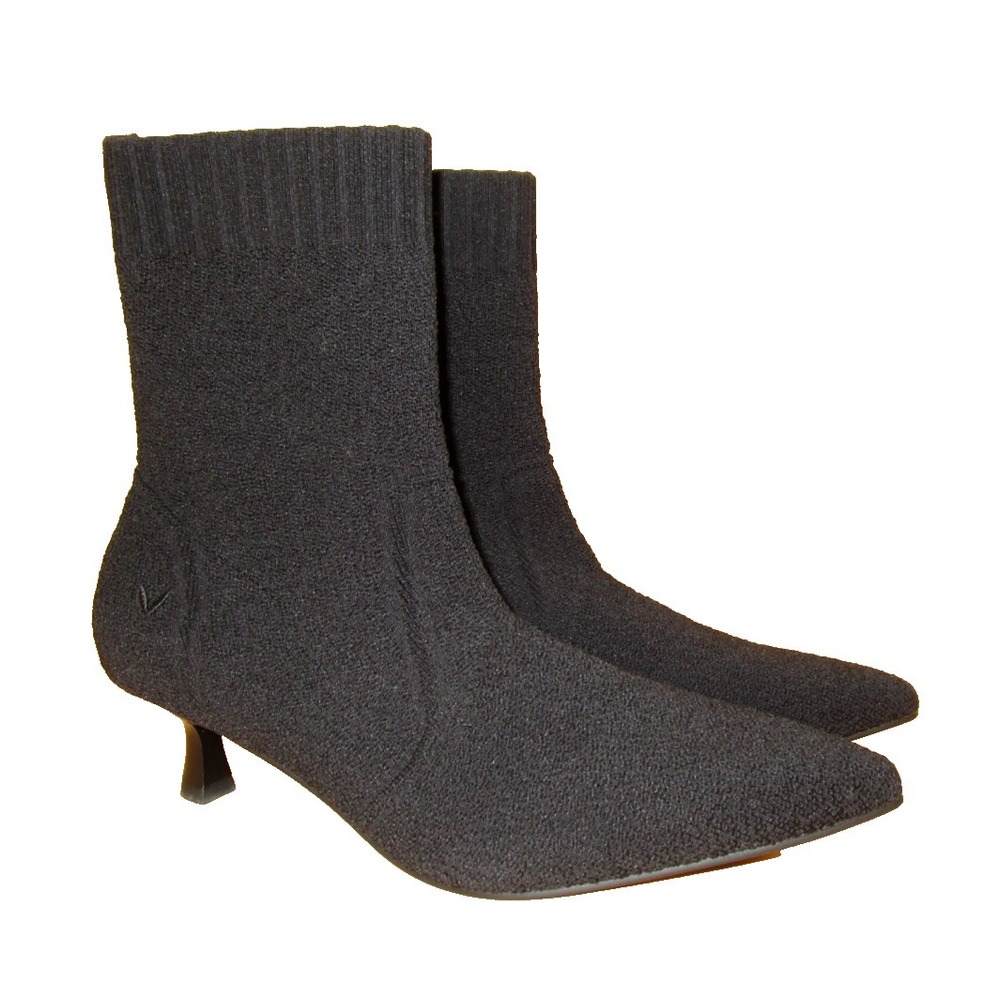 VIVAIA Eco-friendly Sophia Mid-Booties Black Padded Waterproof US 7 EU 37.5